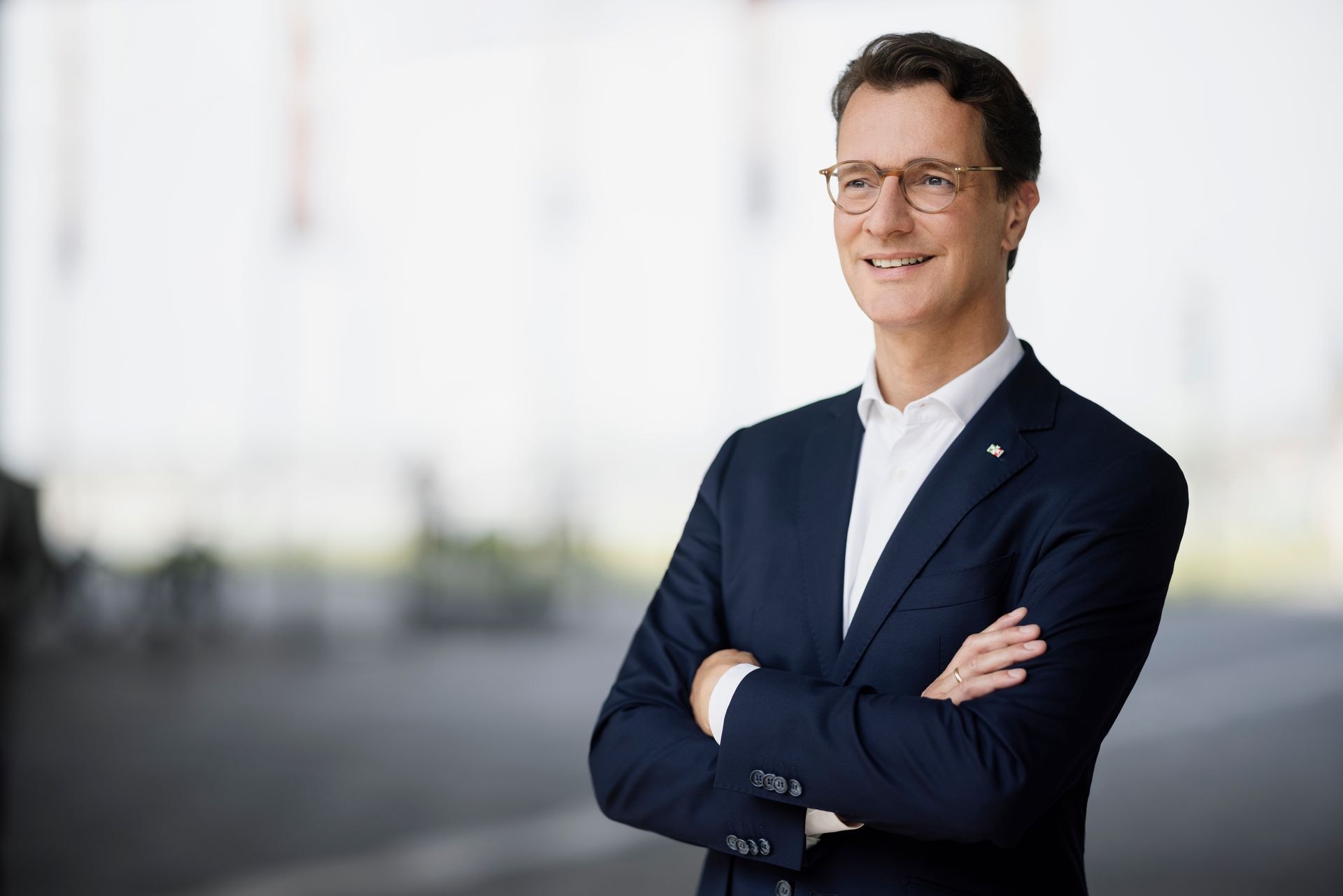 „Gemeinsam. Zukunft gestalten. Mit Ministerpräsident Hendrik Wüst.“